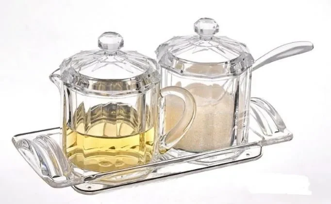 Custom spice jar and oil bottle sets OEM
